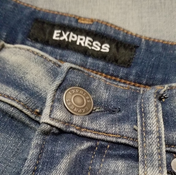 SOLD-NWT Mens EXPRESS Straight Fit BlueJeans-32x34 - Picture 3 of 4